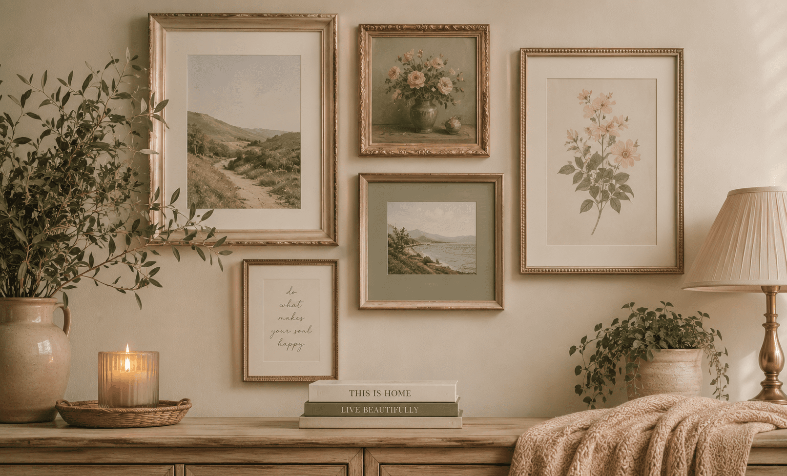 gallery wall rental