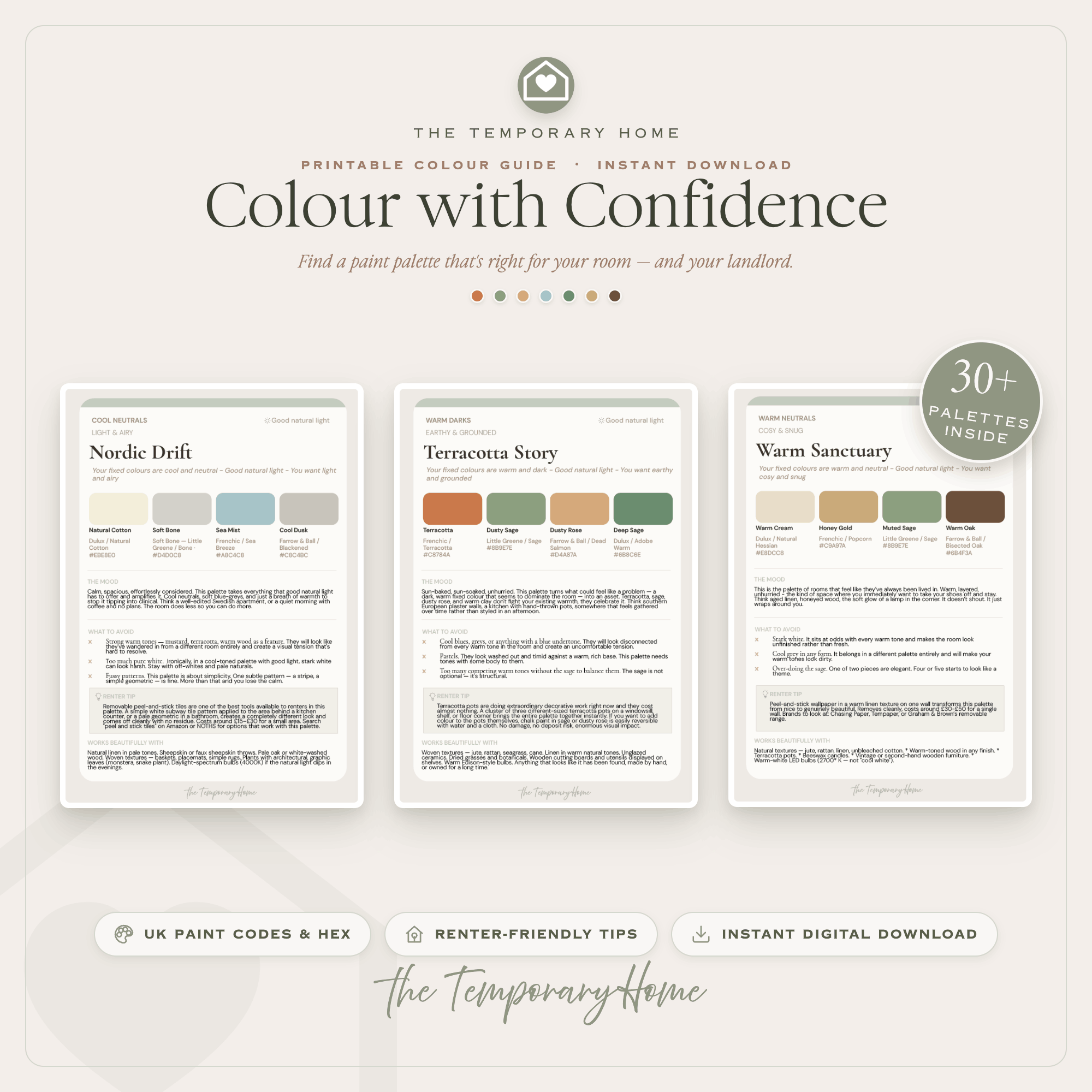 Colour with Confidence — Colour Palette Guide for Renters - Image 3